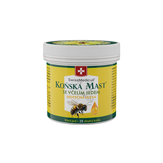 Konská masť so včelím jedom