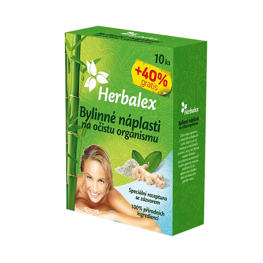 Herbalex Bylinné náplasti na očistu organizmu