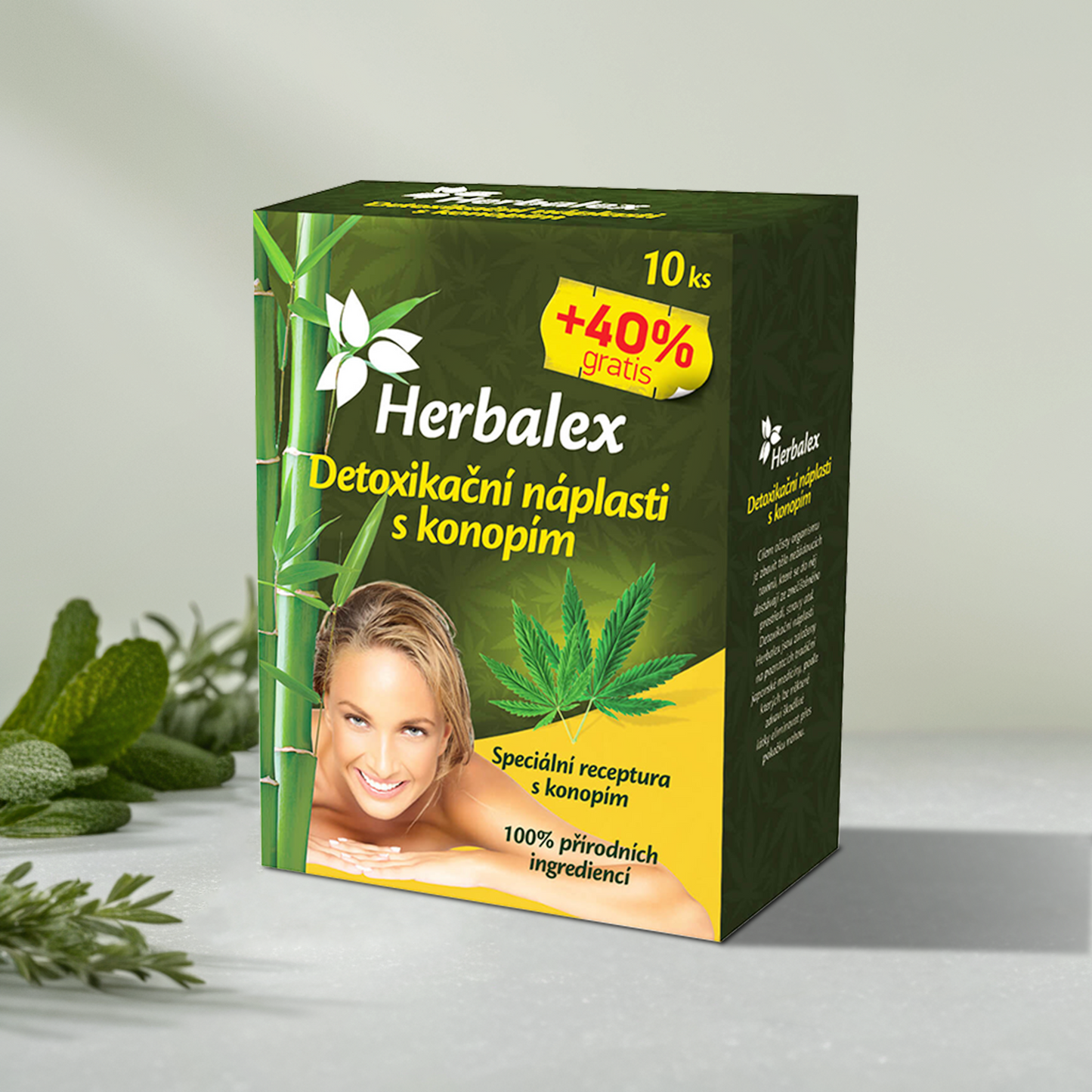 Detoxikačné náplasti s konopou