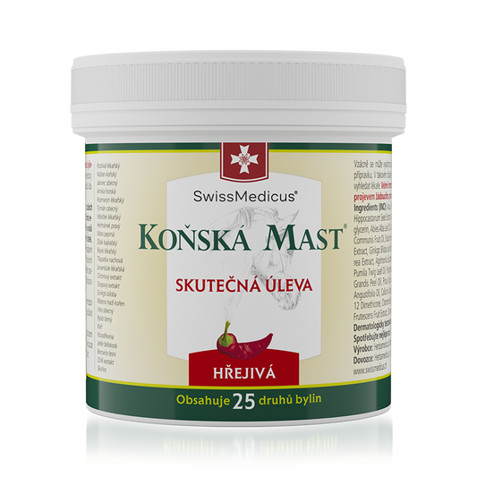 Konská masť hrejivá