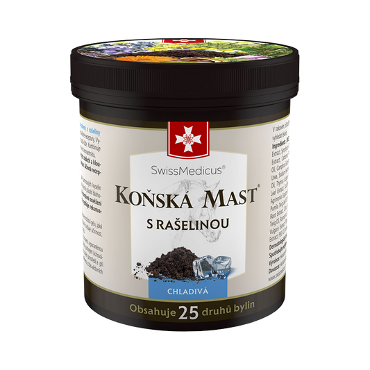 Konská masť chladivá s rašelinou