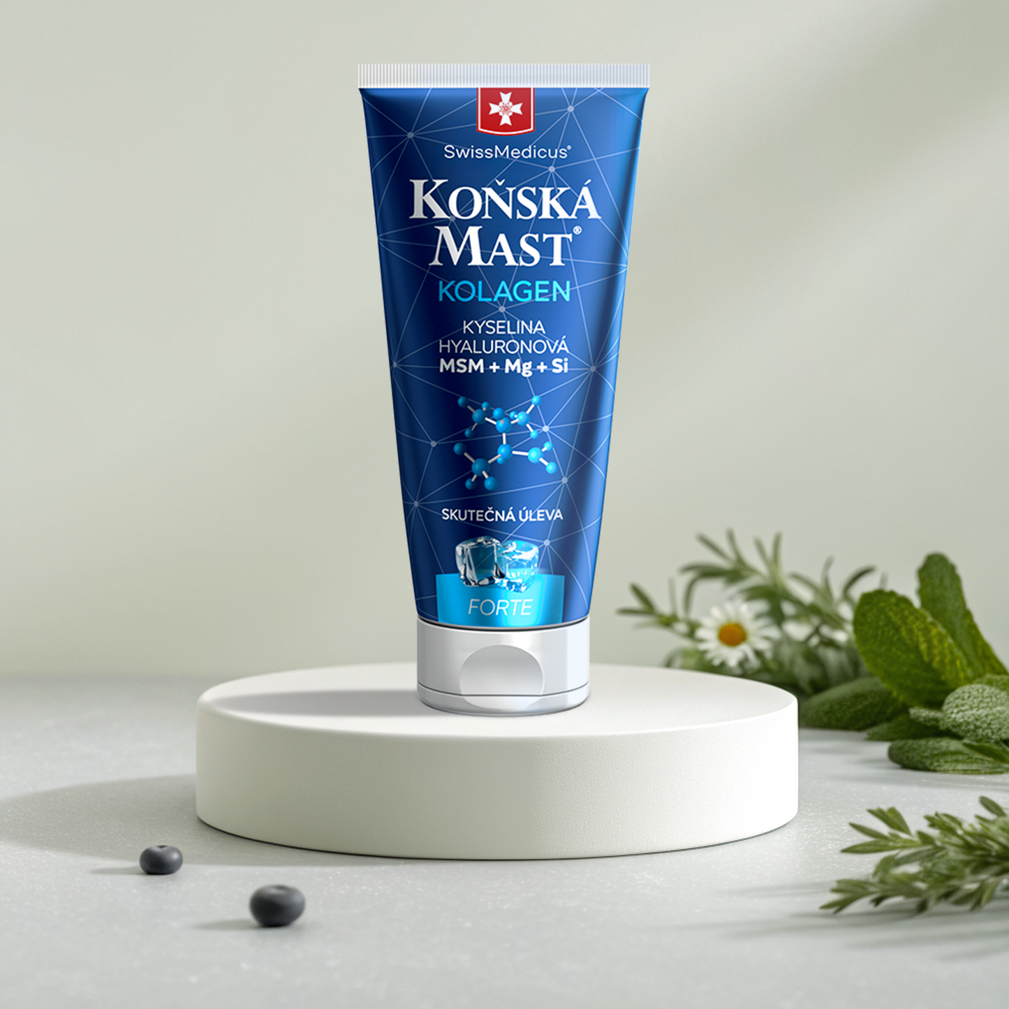 Konská masť s morským kolagénom forte chladivá