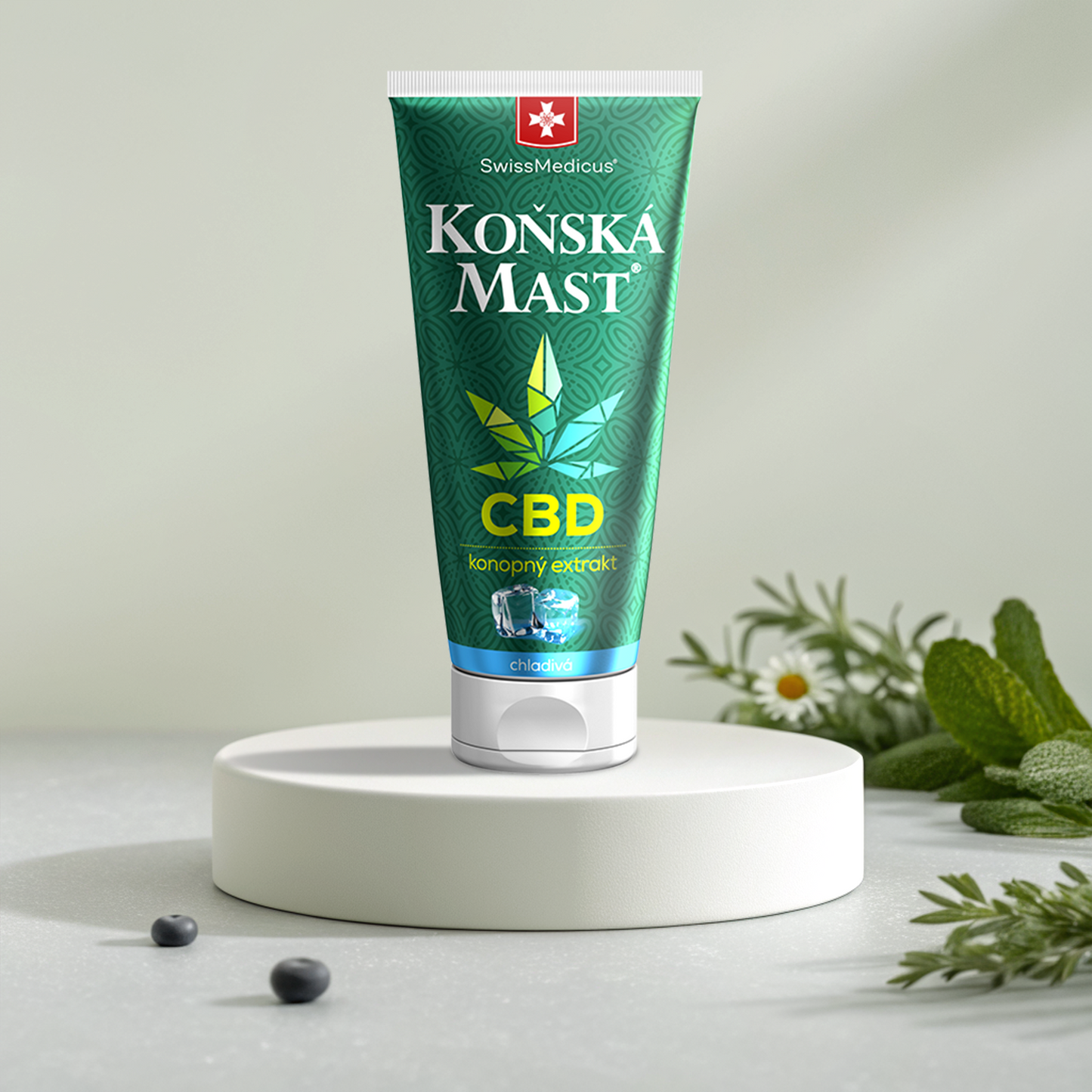 Konská masť s CBD chladivá - tuba