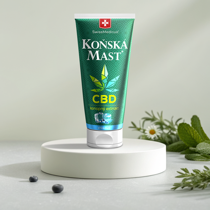 Konská masť s CBD chladivá - tuba