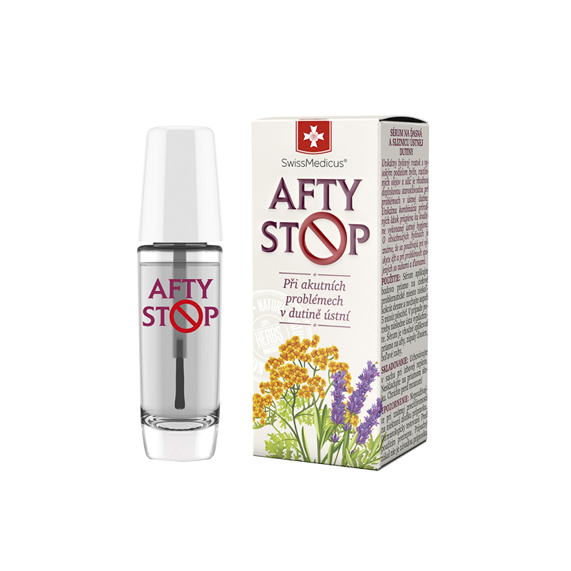 AftyStop - Sérum na ďasná a sliznicu ústnej dutiny