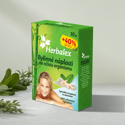Herbalex Bylinné náplasti na očistu organizmu