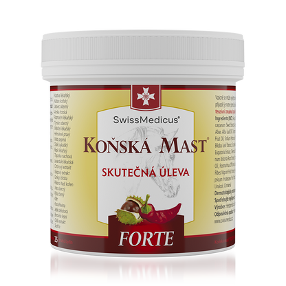 Konská masť FORTE hrejivá
