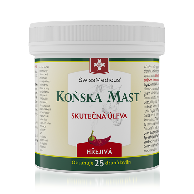 Konská masť hrejivá