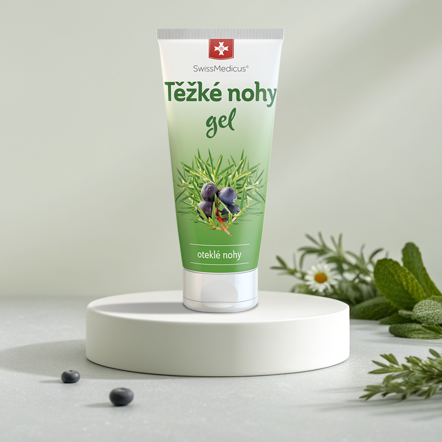 Ťažké nohy gél