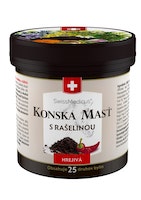 Konská masť hrejivá s rašelinou - 250 ml