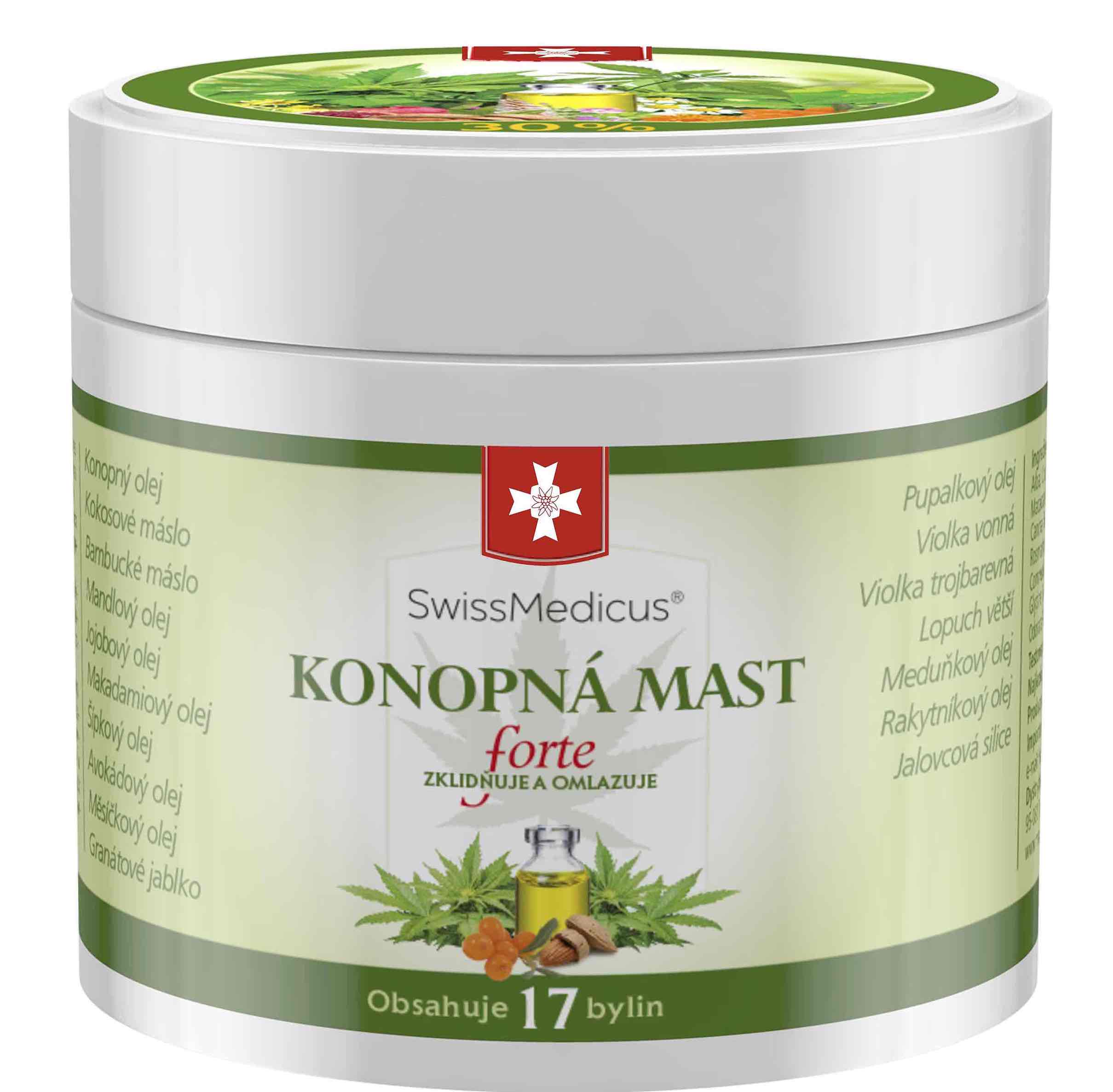 Konopná masť Forte 50 ml