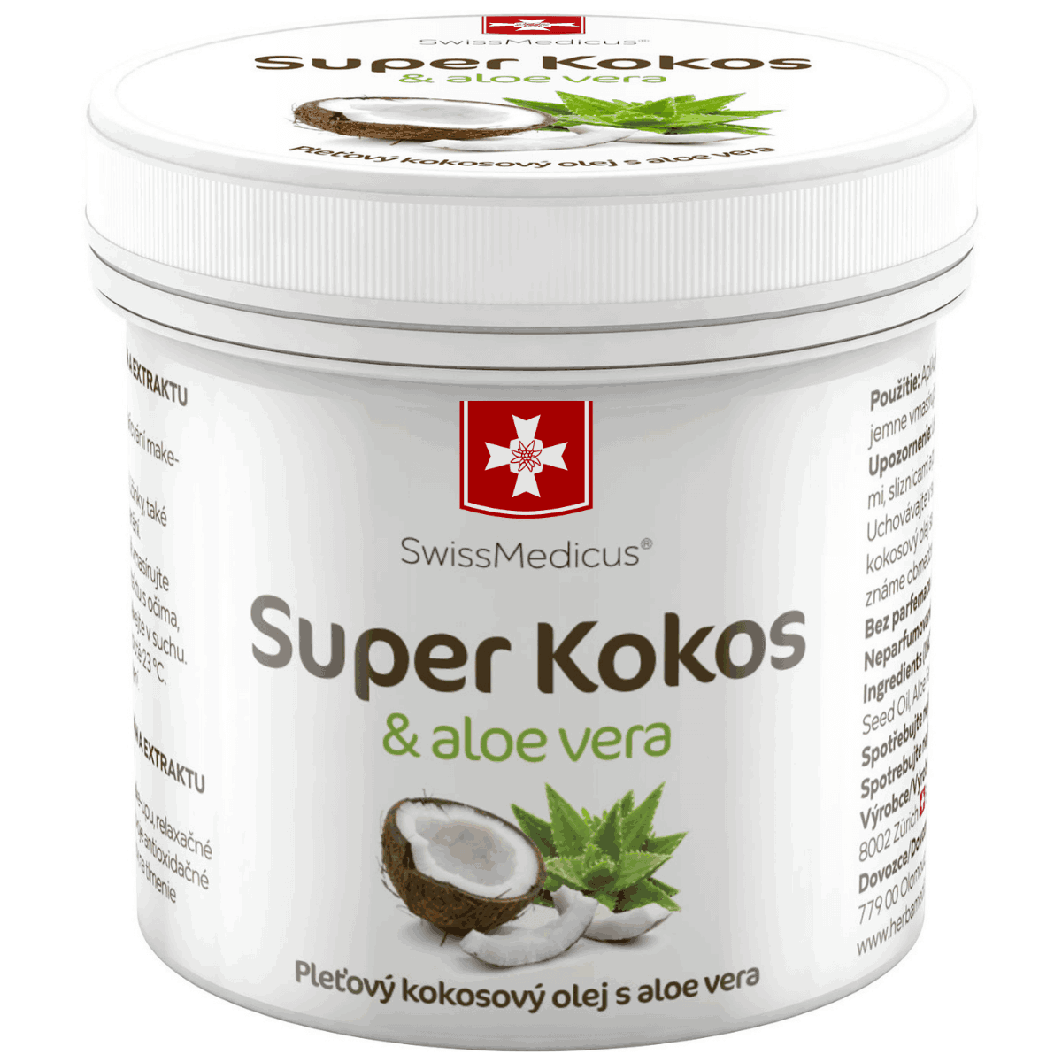 Super Kokos s Aloe vera pleťový - 150 ml